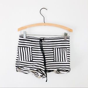 Free People Intimately Striped Shorts XS